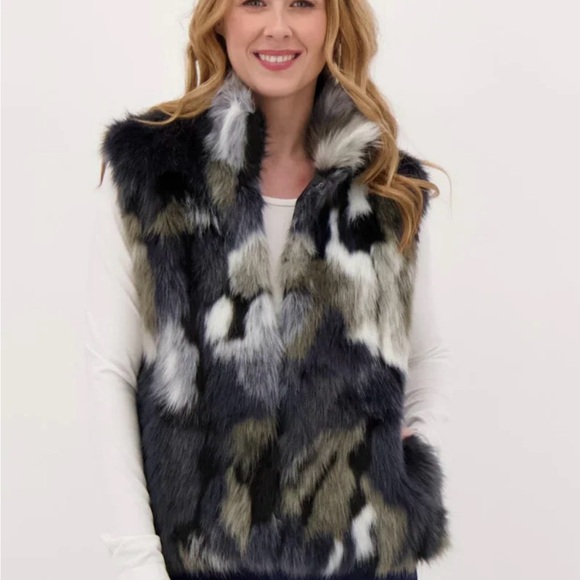 INC International Concepts Jackets & Blazers - INC International Concepts Black Ribbed Vest